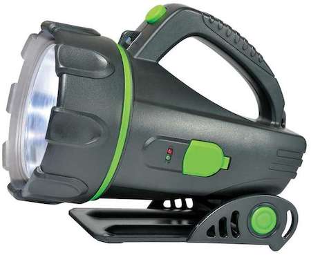 Фонарь S-SL011-BA Black Стандарт «Professional spotlight - 3 max» пласт. 3 Watt LED 3.6В 1200мА Ni-MH battery в/к черн. Uniel 03489