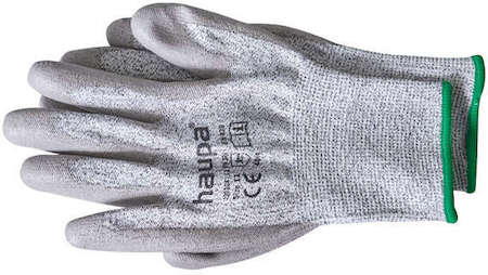 Haupa Перчатки с полиуретановым покрытием 5 степень защ. размер 9 сер. (пара) HAUPA 120304/9
