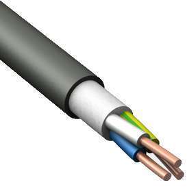 Кабель ВВГнг(А)-LS 3х1.5 круглый (м) Конкорд 4303