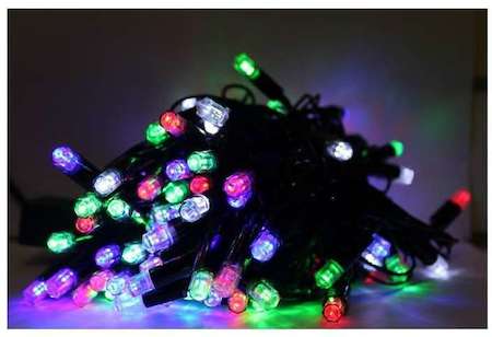 Гирлянда "Нить" 120 LED уличная 12м соед. до 10 шт. мульти SHLights 4690601041982