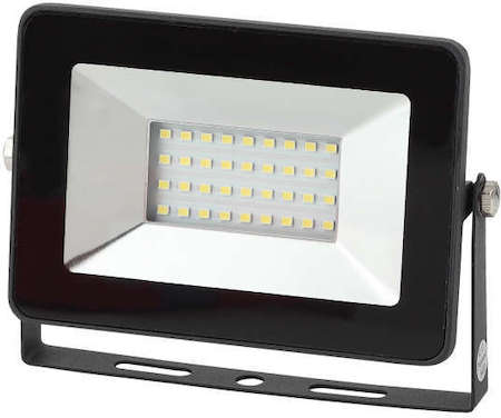 ERA Прожектор светодиодный LPR-30-6500K SMD Eco Slim 150х110 30Вт 2700лм 6500К IP65 ЭРА Б0036382