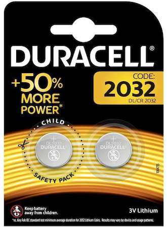 Фото Duracell Б0037273 Батарейка "таблетка" CR2032, 3V BL Ultra, (), продаются по 2шт