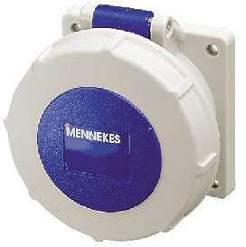 MENNEKES Розетка скрыт. уст. 16А 230В 2P+E IP67 прямая Mennekes 218A