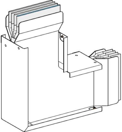 Schneider Electric Секция угловая верт. SchE KTA2000LC4A