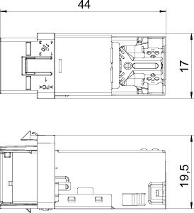 OBO Bettermann Модуль телекоммуникационный кат. 6A экран. ASM-C6A G OBO 6117346