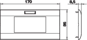 OBO Bettermann Рамка 2-м декоративная S990 для боксов Telitank S990-AFB2 RW бел. OBO 6107152