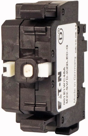 Светодиод для использования с системой SmartWire +2 перекидных контакта M22-SWD-K22LED-G зел. EATON 115980