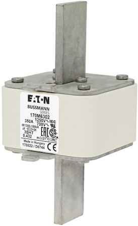 Предохранитель быстрый 350А 1250В IEC AR 3SHT EATON 170M6302