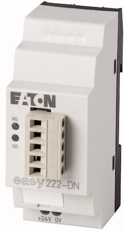 Модуль шинный EASY222-DN DeviceNet 24В DC адресация 0-63 EATON 233540