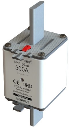 Предохранитель NH 500A 440В 2 GG EOU EATON 500NHG2B