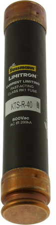 Предохранитель LIMITRON 600В АС Fast-acting RK1 EATON KTS-R-40