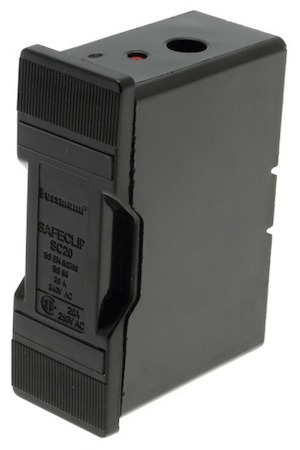 Подключение переднее SAFECLIP черн. EATON SC20H