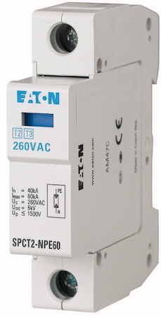 Ограничитель перенапряжения 1+N С SPCT2-280-1+NPE EATON 167619