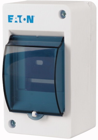 Кожух компактный пластиковый 3-мод. прозр. дверца MINI-3-T IP30 EATON 177072