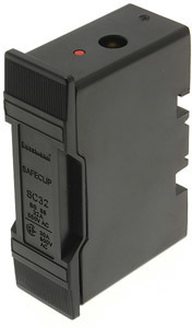 Подключение переднее SAFECLIP 32А черн. EATON SC32H-D