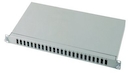 Коммутационная панель для оптоволоконных кабелей на 24 порта E2000/SCсимплекс / LC дуплекс, 1U (пустая)