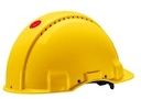 3M™ Каска защитная G3000NUV-GU c вентиляцией, с храповиком, цвет желтый