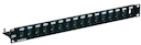 Коммутационная панель 24 порта RJ-45 Volition®,1U, универсальная черная(пустая)