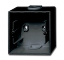 Коробка для открытого монтажа, 1-постовая, серия Basic 55, цвет château-black
