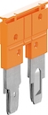 Перемычка JB12-5, 5 полюсов, для втычных клемм ZK16 и винтовых клемм ZS25, оранжевая