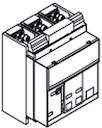 Комплект силовых выводов стационарного выключателя F на верхние выводы E6.2 F 4p/f 4шт (устанавливаются на заводе)