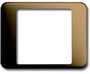 Плата центральная (накладка) для механизмов усилителей 8211 U, 8212 U, 8221 U, серия alpha nea, цвет бронза