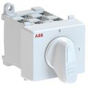 OC25 Cam switch, Ith=25A, ON-OFF, 1-contacts, DIN-rail and screw base mounting, Grey Modular handle