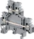 blue Screw Clamp Terminal Blocks M4/6.D2.1.N with partition