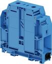 ZS150-BL Screw Clamp Terminal Block - Feed-through - Blue