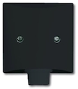Плата центральная с суппортом, с выводом для кабеля (до 5 х 2.5 мм), с компенсатором натяжения, IP44, серия Allwetter 44, цвет чёрны