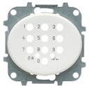Накладка для механизма электронного выключателя с кодовой клавиатурой 8153.5, серия TACTO, цвет белый