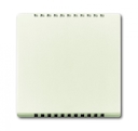 Плата центральная (накладка) для усилителя мощности светорегулятора 6594 U, KNX-ТР 6134/10 и цоколя 6930/01, серия solo/future, цвет chalet-white