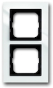 Рамка 2-постовая, серия axcent, цвет белый