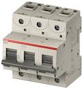 High Performance Circuit Breaker - S800PV-M - Disconnector - Number of poles 3 - Rated operational current 125A - Rated operational voltage 1200V DC