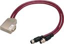 PDA12-FBP.050, Adapter-Cable, M12-D