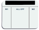 Пульт дистанционного управления ИК, Busch-Ferncontrol IR (2 канала), серия alpha nea, цвет белый глянцевый