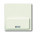Накладка (центральная плата) для механизма док-станции Busch-iDock 8218 U, серия solo/future, цвет chalet-white