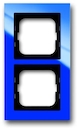 Рамка 2-постовая, серия axcent, цвет синий
