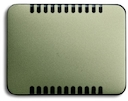 Плата центральная (накладка) для усилителя мощности светорегулятора 6594 U, KNX-ТР 6134/10 и цоколя 6930/01, серия alpha exclusive, цвет палладий