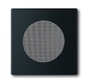 Плата центральная (накладка) для громкоговорителя 8223 U, серия future/solo, цвет чёрный бархат
