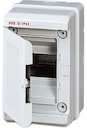 EUROPA IP65 бокс настенный 4М непрозр.дверь серый