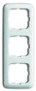 Рамка 3-постовая, серия Reflex SI, цвет альпийский белый