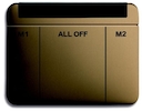Пульт дистанционного управления ИК, Busch-Ferncontrol IR (2 канала), серия alpha nea, цвет бронза
