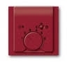 Плата центральная (накладка) для механизма терморегулятора (термостата) 1095 U, 1096 U, серия impuls, цвет бордо/ежевика