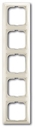 Рамка 5-постовая, серия Basic 55, цвет chalet-white