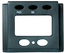 Накладка для механизма электронного терморегулятора 8140.5, серия OLAS, цвет никель