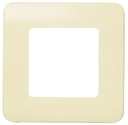 Рамка 1-постовая, 2-модульная, с монтажными лапками, серия Stylo, цвет альпийский белый