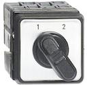 Cam switch. Change-over switches. Miniature, door mounted