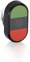 Green/Red Modular Double Pushbutton