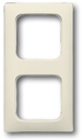 Рамка 2-постовая для кабель-каналов, Busch-Duro 2000 SI, слоновая кость